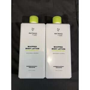 2 PACK ~ DANI BEAUTY By Daniella Collections Whipped Body Lotion Watermelon 32oz